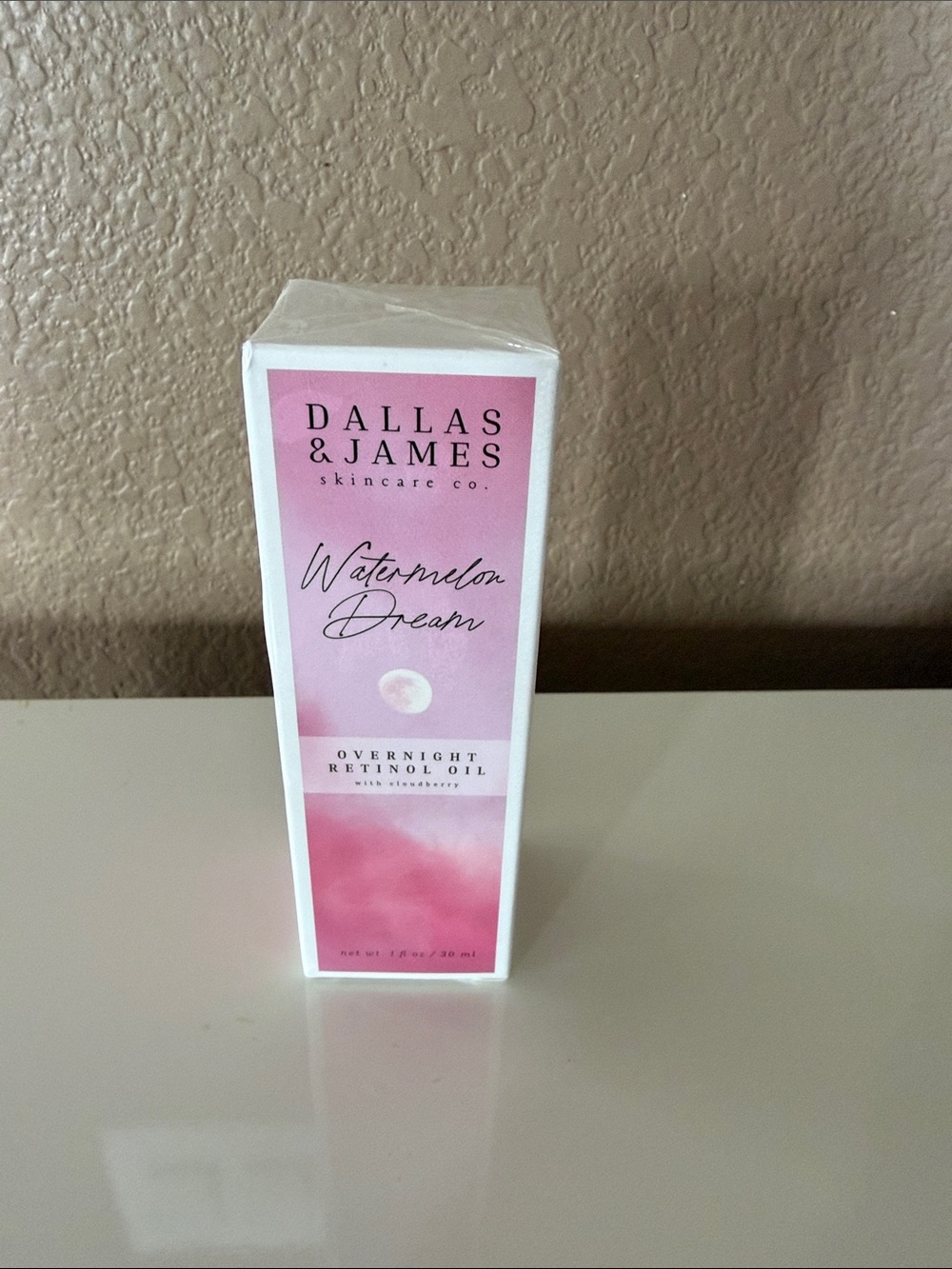 Dallas & James watermelon dream overnight retinol oil NIB